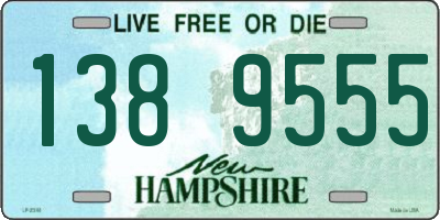 NH license plate 1389555