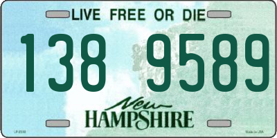 NH license plate 1389589