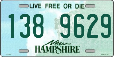 NH license plate 1389629