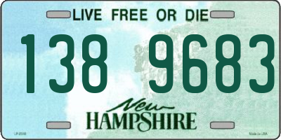 NH license plate 1389683