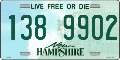 NH license plate 1389902