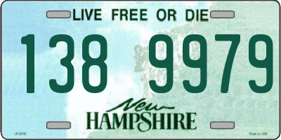 NH license plate 1389979