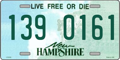 NH license plate 1390161