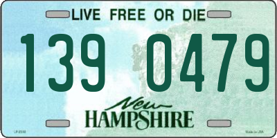 NH license plate 1390479