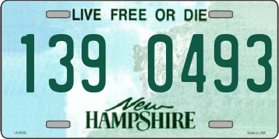 NH license plate 1390493