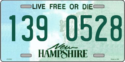 NH license plate 1390528