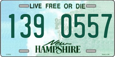 NH license plate 1390557