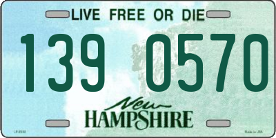 NH license plate 1390570