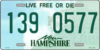 NH license plate 1390577