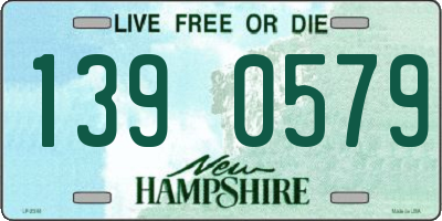 NH license plate 1390579