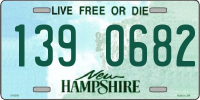 NH license plate 1390682