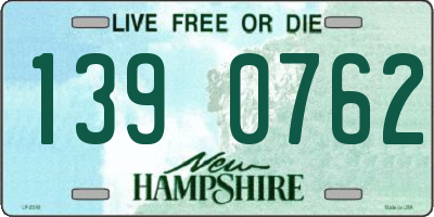 NH license plate 1390762
