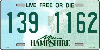 NH license plate 1391162