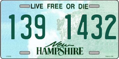 NH license plate 1391432
