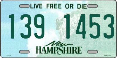 NH license plate 1391453