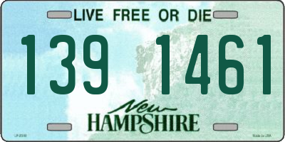 NH license plate 1391461