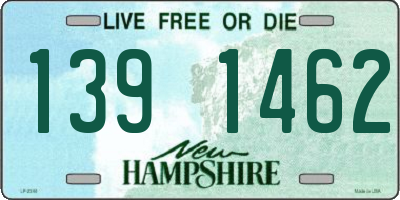 NH license plate 1391462