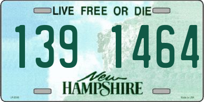 NH license plate 1391464