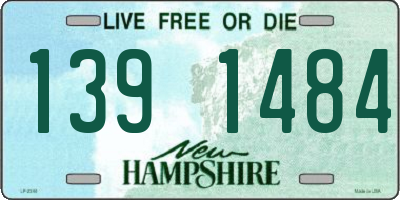 NH license plate 1391484