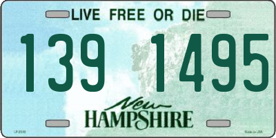 NH license plate 1391495