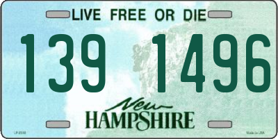 NH license plate 1391496