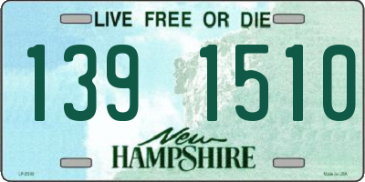 NH license plate 1391510