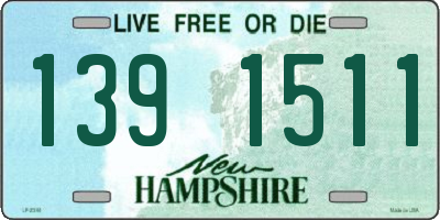 NH license plate 1391511