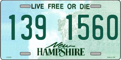 NH license plate 1391560