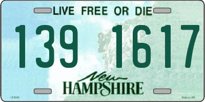 NH license plate 1391617