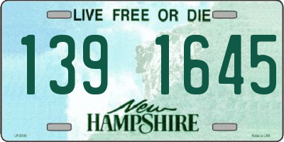 NH license plate 1391645