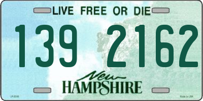 NH license plate 1392162