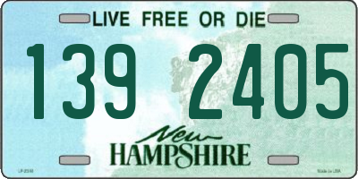 NH license plate 1392405