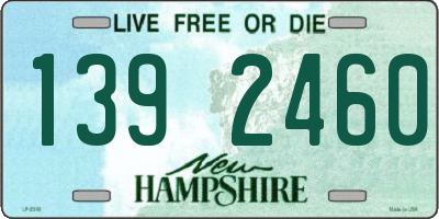 NH license plate 1392460
