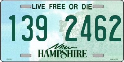 NH license plate 1392462