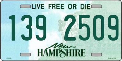 NH license plate 1392509