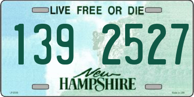 NH license plate 1392527