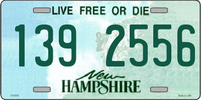 NH license plate 1392556