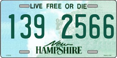 NH license plate 1392566