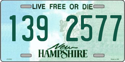 NH license plate 1392577