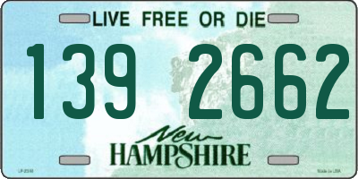 NH license plate 1392662