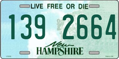 NH license plate 1392664