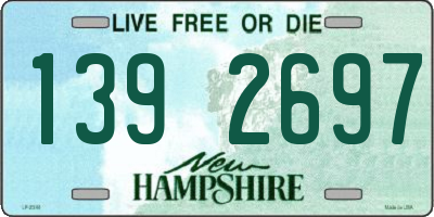 NH license plate 1392697