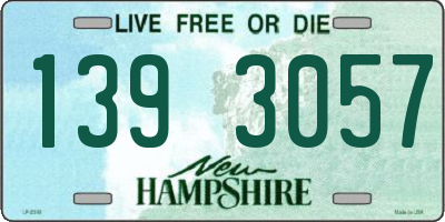 NH license plate 1393057