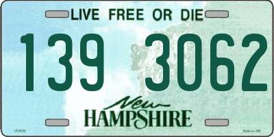 NH license plate 1393062