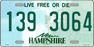 NH license plate 1393064