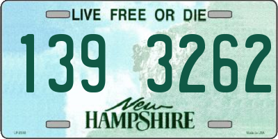 NH license plate 1393262