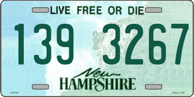 NH license plate 1393267
