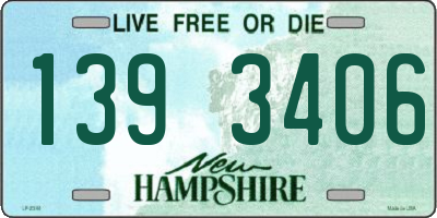 NH license plate 1393406