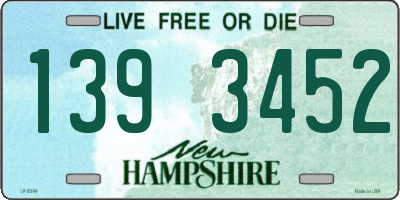 NH license plate 1393452