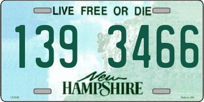 NH license plate 1393466